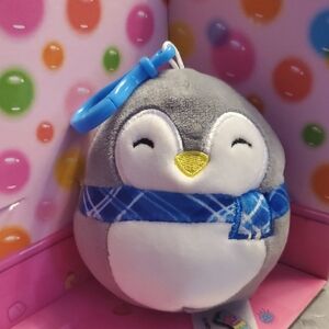 Squishmallow Penguin Clip